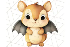 Halloween Animal Costumes PNG, Cute Spooky Animals Clipart Product Image 2