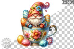 Easter Gnome Sublimation - Clipart PNG Design Product Image 1