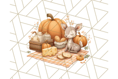 Whimsy Woods Harvest Festival Clipart PNG Files Product Image 2