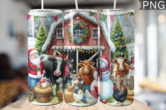 Farm Animals Tumbler Wrap - Christmas Tumbler Design Product Image 1