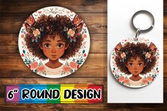 Watercolor Love Euphoria: Keychain Sublimation Product Image 1