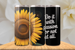 Positive Affirmations 20oz Tumbler wrap Inspirational Quotes Product Image 1