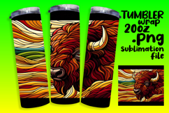 SOPHISTICATED 20oz Tumbler Template , Animals Product Image 1