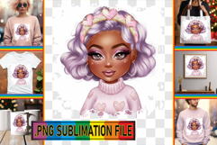 Timeless Tote Bag Magic Ideas, Afro Girl Product Image 1