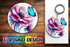 Radiant Sublimation Ornaments PNG, Butterfly Product Image 1