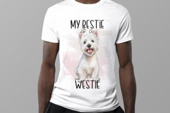 Funny Cute Westie West Highland Terrier Dog Sublimation Png Product Image 2