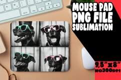 Joyful Dog Photo Sublimation Mouse Pad Design for Custom Ord Product Image 1