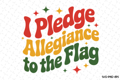 I Pledge Allegiance to the Flag Svg | Christmas Svg | Svg Product Image 1