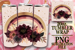 ENCHANTING GIFT 20oz TUMBLER WRAP, Rainbow Product Image 1