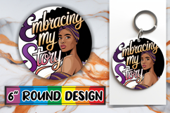 Joyful Circle Designs Sublimation, Black Woman Product Image 1