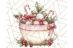 Christmas Cottagecore Kitchen Clipart PNG, Holiday Decor Product Image 2