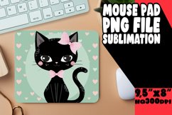 Adorable Kitten Mouse Pad for PNG Product Image 1