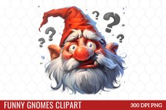 Funny Gnomes Clipart Product Image 1