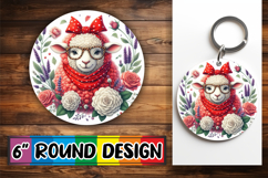 Blissful Round Designs PNG, Cute Animals Product Image 1