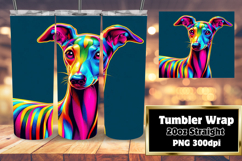STYLISH 20oz Tumbler Wrap Design , Dog Product Image 1
