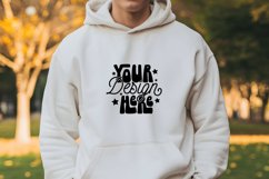 Gildan 18500 Hoodie Mockups, Christmas Gildan 18500 ladies Product Image 1