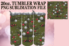 Bright Days 20oz tumbler wrap, Christmas Product Image 1