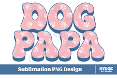 American Dog Mama Papa 4th of July USA Paw DTF PNG Bundle Product Image 6