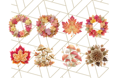 Cozy Fall Clipart PNG Autumn Cozy Elements Product Image 6