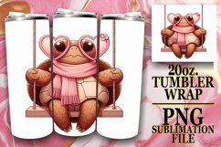 Serene days 20oz tumbler wrap, Turtle Product Image 1