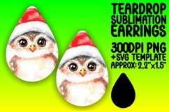 Stylish Teardrop Design for Crafting Projects , Christmas Wa Product Image 1