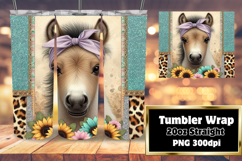 CUSTOM 20oz Tumbler PNG Artwork , Cute Animals Product Image 1