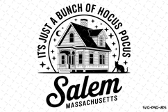 Salem Massachusetts Svg | Halloween Svg | Svg Cut Files Product Image 1