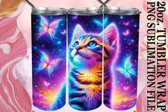 JOYFUL ESCAPES 20oz TUMBLER WRAP, Cat Product Image 1