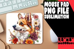 Puppy Prism Parade: Sublimation Mouse Pads Product Image 1