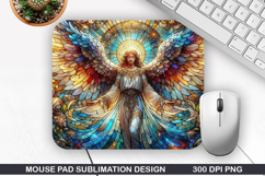 Mouse Pad Sublimation, Jesus Mouse Pad PNG Design Product Image 1