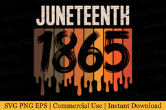 Juneteenth since 1865 Svg | Svg Cut Files Product Image 1