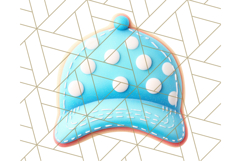 Baseball Cap Cookie Clipart PNG, Fun Hats in Cute Styles Png Product Image 2