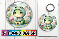 Radiant Circle Ornaments for Parties, Cute Dino Product Image 1