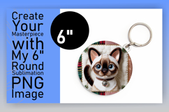 Glamorous Circle Design for Sublimation , Holiday Pets Product Image 1