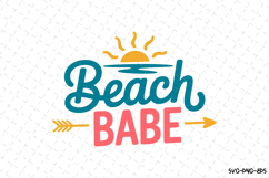 Beach babe svg | Summer Svg | Svg Cut Files Product Image 1