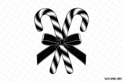 Christmas Candy Cane Svg | Christmas Svg | Svg Cut Files Product Image 1