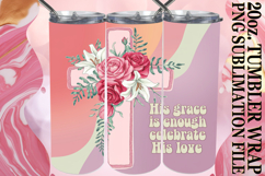 Joyful journeys 20oz tumbler wrap, Cross Product Image 1
