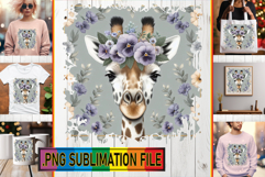 Stylish TOTE BAG Magic Ideas, Giraffe Product Image 1