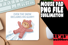 Luminous Desk Mat PNG Style, Religious Product Image 1