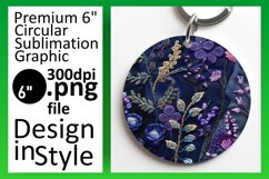 Dynamic Circle Sublimation Coaster Set Product Image 1