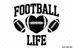 Football Life Svg | Game Day Svg | Sport Svg | Svg Cut Files Product Image 1