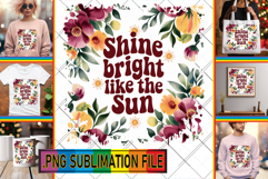 Timeless TSHIRT Designs PNG, Flower Quote Product Image 1