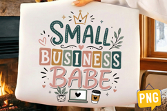 Small Business Babe Sublimation | Small Business png Product Image 2