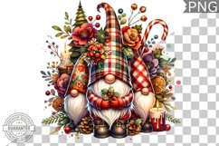 Christmas Gnome Sublimation - Clipart PNG Design Product Image 1