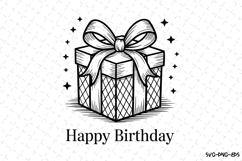 Christmas Happy Birthday Svg | Christmas Svg | Svg Cut Files Product Image 1