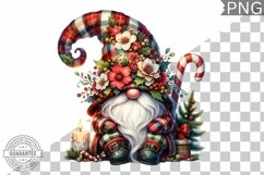 Christmas Gnome Sublimation - Clipart PNG Design Product Image 1