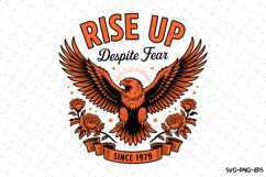 Rise Up Despite fear Svg | Quotes Svg | Svg Cut Files Product Image 1
