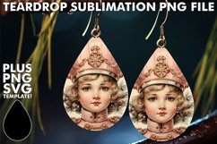 Beautiful Teardrop Earrings Gift, Christmas Product Image 1