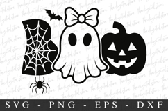 Boo Svg | Halloween Svg | Cricut Product Image 1