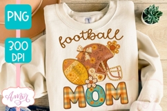 Football Mom sublimation PNG | American Football shirt PNG Product Image 2